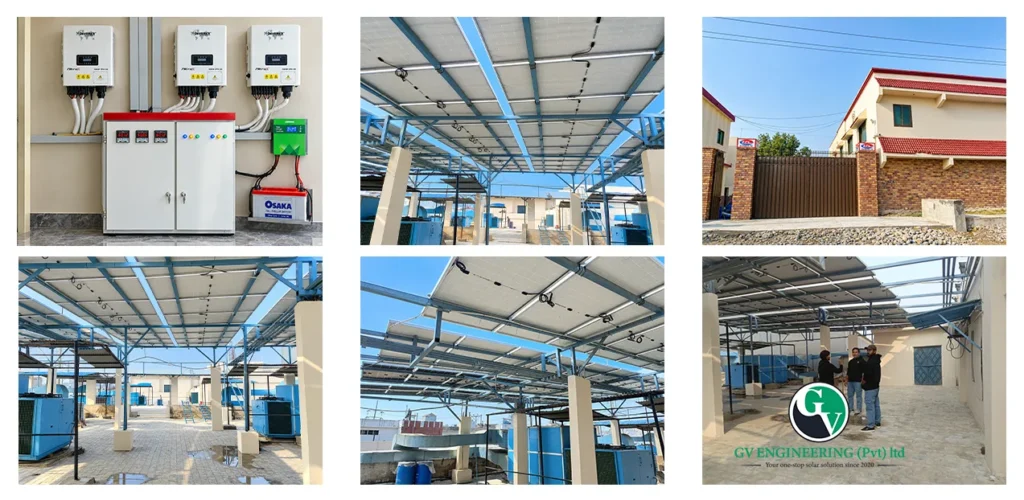 150kW commercial on-grid solar system installed at Zanctok Pharma
