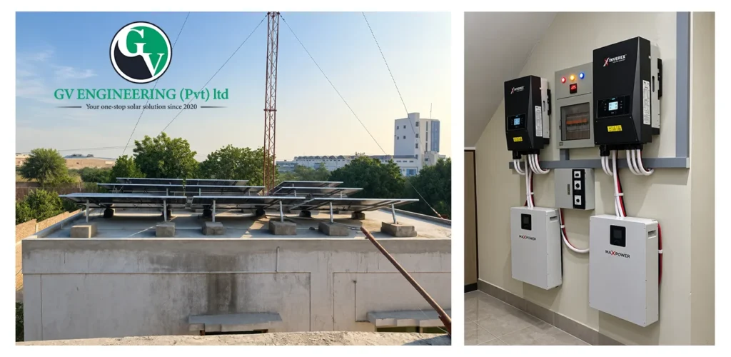 20kW commercial hybrid solar system installed at Premier Oil Mill